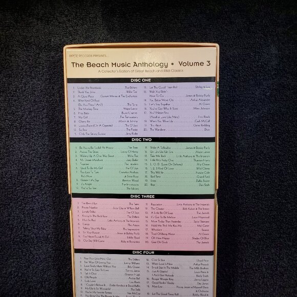 VINTAGE BEACH MUSIC ANTHOLOGY VOLUME 3: FOUR COMPACT DISCS, EIGHTY MUSIC CUTS - Picture 4 of 8